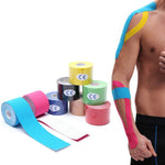 One Piece Kinesiology Cotton Elastic Adhesive Strain Pain Relief Sports Tape