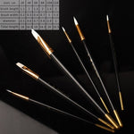 6 Pcs Painting Craft Artist Paint Brushes Set