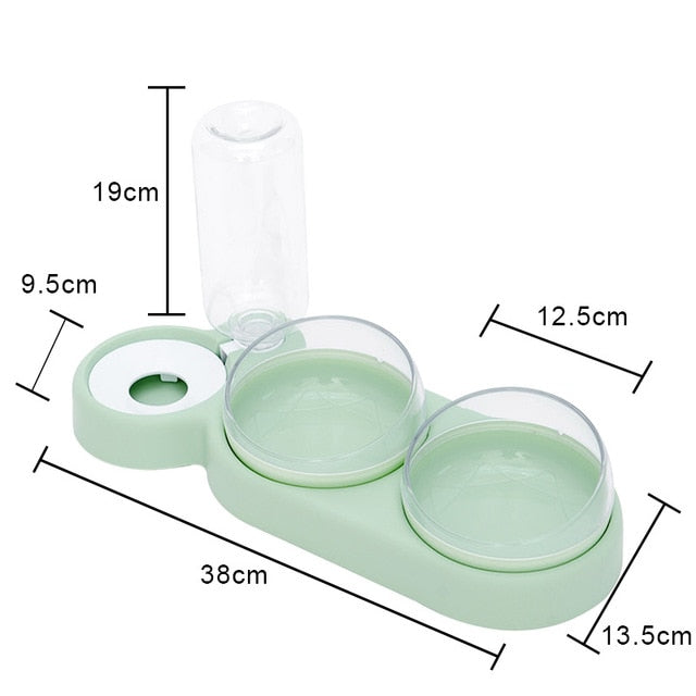 Tilt Raised Design Pet Dog Cat Drink and Food Bowls