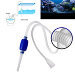 Semi-Automatic Aquarium Water Changer Gravel Fish Tank Vacuum Siphon Pump Cleaner