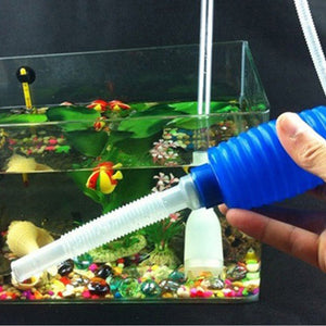 Semi-Automatic Aquarium Water Changer Gravel Fish Tank Vacuum