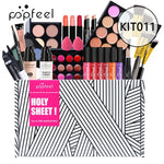 All In One Makeup Kit(Eyeshadow, Lip Gloss, Lipstick, Brushes, Eyebrow, Concealer)Beauty Cosmetic Bag