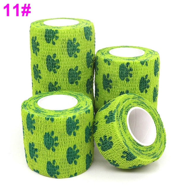 Printed Medical Self Adhesive Elastic Bandage Sports Wrap Tape