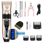 (Pet/Cat/Dog/Rabbit) Grooming Rechargeable Professional Hair Clippers Trimmer Shaver Set