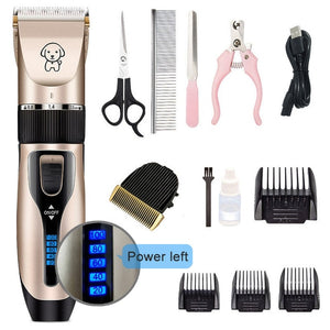 (Pet/Cat/Dog/Rabbit) Grooming Rechargeable Professional Hair Clippers Trimmer Shaver Set