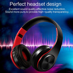 HIFI Music Stereo Bluetooth Headphone, Support SD Card with Mic