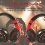 HIFI Music Stereo Bluetooth Headphone, Support SD Card with Mic