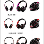 HIFI Music Stereo Bluetooth Headphone, Support SD Card with Mic