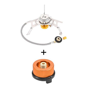 Portable Folding Outdoor Camping Gas Stove Tourist Equipment For Cooking