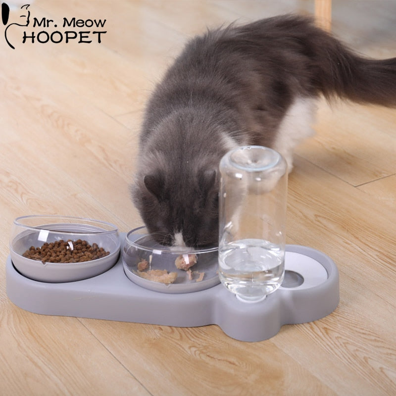 Tilt Raised Design Pet Dog Cat Drink and Food Bowls