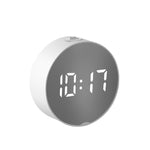 Mirror LED Multi-function Desk Digital Alarm Clock