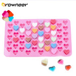 3D Pastry Jelly Cookies Mini Heart Mold Silicone Ice Cube Tray