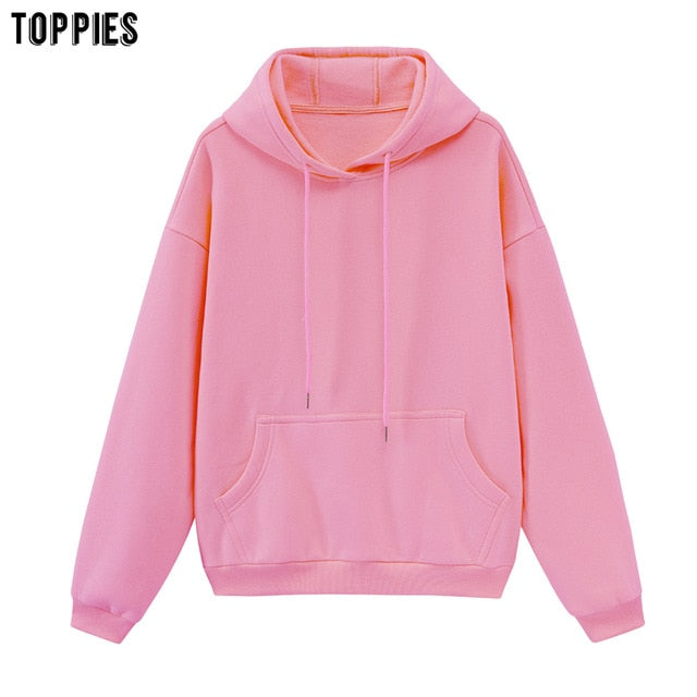 Women Hooded Sweatshirts Fleece Hoodies and Pants Tracksuits