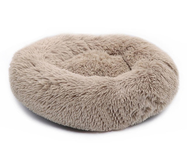 Long Plush Pet Bed For Dog Cat 100% Cotton & Seamless