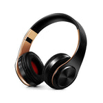 HIFI Music Stereo Bluetooth Headphone, Support SD Card with Mic