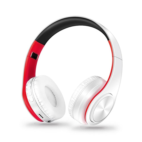 HIFI Music Stereo Bluetooth Headphone, Support SD Card with Mic