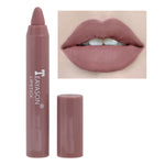 12 Colors  Waterproof Long Lasting Sexy Velvet Matte Lipsticks Pencil