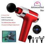 60W 24V Portable Deep Tissue Percussion Muscle Massage Gun for Pain Relief