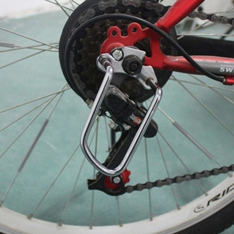 1piece Adjustable Steel Mountain Bike Rear Gear Chain Protector