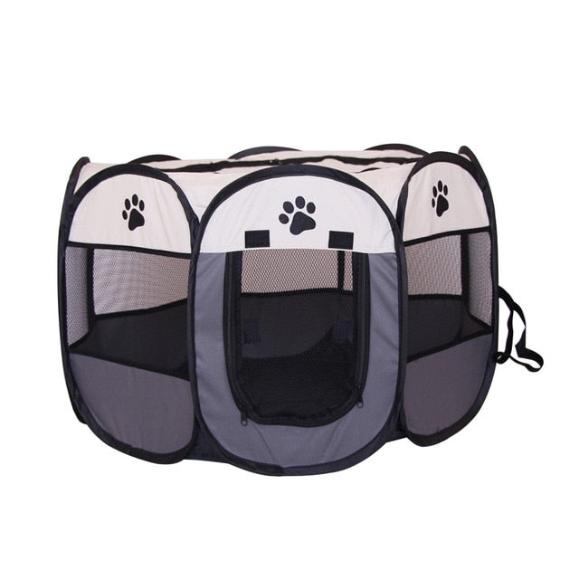 Portable Folding Pet Carrier Breathable Tent Playpen for Pets