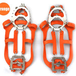 18 Teeth Ice Climbing Crampons Manganese Steel Shoe Covers