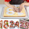 6/8/10inch PET 0-8 Numbers Bakeware Pastry Cake Mold Sets