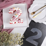 6/8/10inch PET 0-8 Numbers Bakeware Pastry Cake Mold Sets