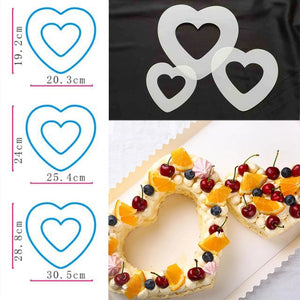 6/8/10inch PET 0-8 Numbers Bakeware Pastry Cake Mold Sets