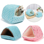 Comfortable Soft Plush Hamster House Cave Guinea Pig Warm Mat Nest