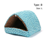 Comfortable Soft Plush Hamster House Cave Guinea Pig Warm Mat Nest