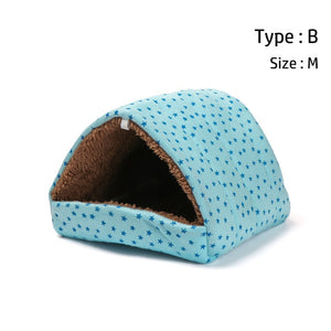 Comfortable Soft Plush Hamster House Cave Guinea Pig Warm Mat Nest