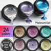 Glitter Paint Hybrid Varnishes Shiny Top Base Coat Gel Nail Polish