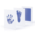 Safe Non-toxic Baby Footprints Handprint Skin Inkless Ink Pads Kits