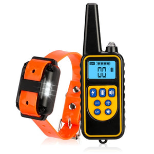 Pet Remote Control with LCD Display Dog Training Collar