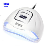 90/72/36W LED Lamp Nail Dryer 45/36/18 LEDs UV Ice Lamp For Drying Gel Polish