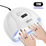 90/72/36W LED Lamp Nail Dryer 45/36/18 LEDs UV Ice Lamp For Drying Gel Polish